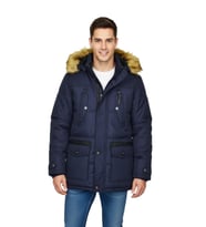 Erkek Spor Parka 3090 BGL-ST01640 (Lacivert)