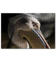 Cakapuzzle Pelikan Yakın Çekim  Puzzle Yapboz MDF (Ahşap) (255 Parça)