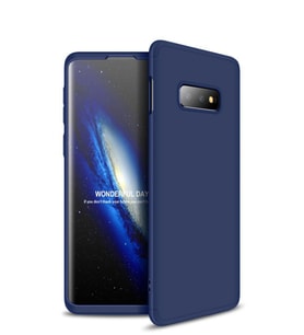 Microsonic Samsung Galaxy S10e Kılıf Double Dip 360 Protective (Lacivert)