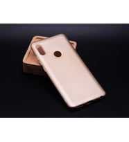 Xiaomi Redmi Note 5 Pro Kılıf Soft Mat Premier Case Kapak (Gold)