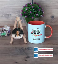 Şehir Plancısı Kupa Bardak Beyaz ve Fotoğraflı Ahşap Anahtarlık Hediye (Model 13)