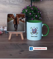 Öğretmenler Günü Hediyesi Fotoğraflı Dekoratif Taş, Kupa Bardak Beyaz Hediye (Model 14)