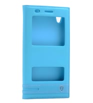 Huawei Honor Y6 II Kılıf Elite Kapaklı Kılıf (Turkuaz)