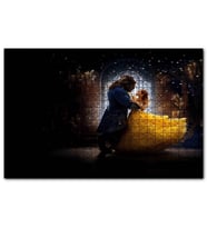 Cakapuzzle  Beauty The Beast Dans Ediyorlar  Puzzle Yapboz MDF (Ahşap) (1000 Parça)