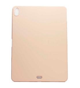 Apple iPad Pro 11 Kılıf Kamera Çıkıntılı Soft Tablet Silikon (Pembe)