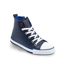 Khayt Conves Jeans Kids Unisex Hafif Çocuk Spor Ayakkabı (Lacivert)