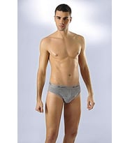 Anıt 3'Lü Ribana Erkek Slip Külot  1116  (Gri)