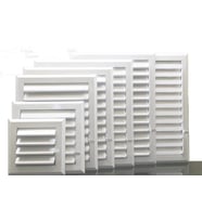 ecovent 25X38 ALÜMİNYUM MENFEZ BEYAZ (STD)