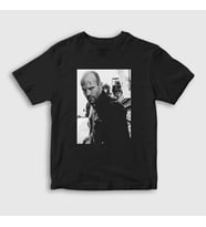 Presmono Unisex Çocuk Beyaz Crank Jason Statham T-Shirt 397011tt (Siyah)