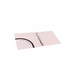 EVRAK SUNUM KLASÖRÜ A4 PVC 3 CM 4 HALKALI (200 YAPRAK) 27X32 CM (Krem)