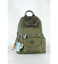 Nemo Group Unisex Vizon 12'' inç Klinkır Su Geçirmez Sırt Çantası / Okul Çantası / Tablet Çantası (Haki)