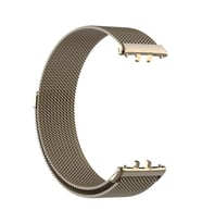 Microsonic Samsung Galaxy Fit 3 Milanese Loop Kordon Siyah (Sarı)