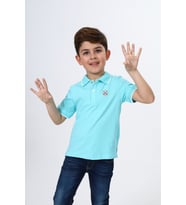 Toontoy Erkek Çocuk Baskılı Tişört (Mint Yeşili)
