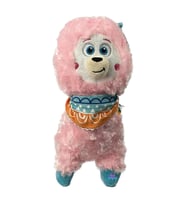 Peluş Oyuncak Sevimli Lama 35 cm (Pembe)