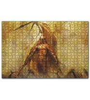 Cakapuzzle Zırhlı Haçlı Şövalyesi ve Savaş Sancakları  Puzzle Yapboz MDF (Ahşap) (255 Parça)
