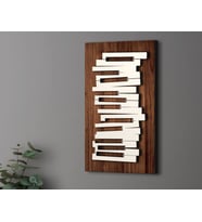 BK Gift Kabartma Gitar Tasarımlı Ahşap Tabela 46cm, Home Bar Tabela, Rustik Ev Dekorasyonu, Duvar Dekoru (Model 4)