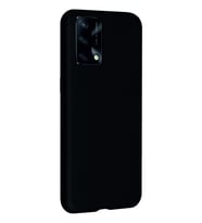 Oppo A74 Kılıf Kamera Korumalı Silikon Rubber Arka Kapak (Siyah)