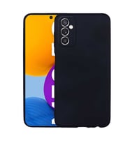 Samsung Galaxy M52 Kılıf Soft Mat Premier Case Kapak (Siyah)