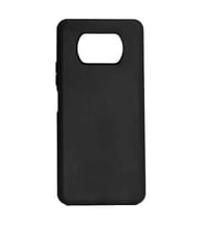 Xiaomi Poco X3 Kılıf Biye Yumuşak Silikon Case (Siyah)