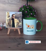 Tarih Öğretmenine Hediye Fotoğraflı Dekoratif Taş, Kupa Bardak Beyaz Hediye Öğretmenler Günü Hediyesi (Model 14)