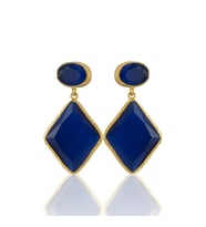 Kadir Jewellery 22 Ayar Altın Kaplama Kadın Sallantılı Küpe -El İşçiliği Ve Hipoalerjenik Küpe (Parlement)
