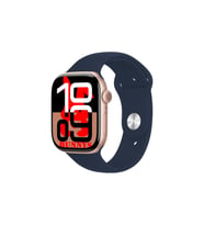 Açık Mavi Akıllı Saat Watch10 2025 Hediyeli AMOLED EKRAN (Pembe-Lacivert)
