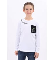 Toontoy Erkek Çocuk Baskılı Tişört (Beyaz)