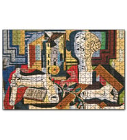 Cakapuzzle Studio Plaster Head1925 by Pablo Picasso  Puzzle Yapboz MDF (Ahşap) (255 Parça)