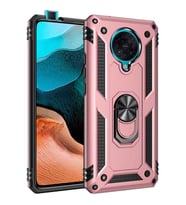 Xiaomi Redmi K30 Pro Kılıf Yüzüklü Zırh Tank Vega (Rose)