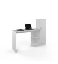 Anzera - Opus Ofis / Çalışma Masası - Dolaplı  (Beyaz)