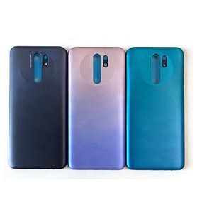 Xiaomi Redmi 9 Arka Kapak Pil Batarya Kapağı ORJİNAL (Mor)