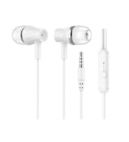 Kulakiçi Silikonlu ER05 3.5mm Jack Kulaklık (Beyaz)