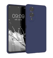 Microsonic Matte Silicone Vivo Y17s Kılıf Siyah (Lacivert)