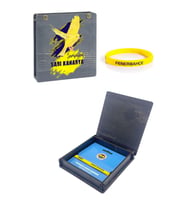 Fenerbahçe Orijinal Lisanslı Sarı Silikon Bileklik Hediyelik Ahşap Kutulu (Sarı)