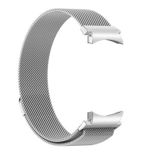 Samsung Galaxy Watch 6 44mm 2 Kordon Milano Loop Metal Band (Gümüş)