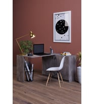 Çalışma Masası Dolaplı Açılır Katlanır Masa (Gri)