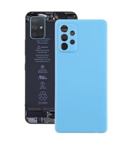 Samsung A72 Uyumlu Arka Pil Batarya Kapağı SM-A725F (Mavi)