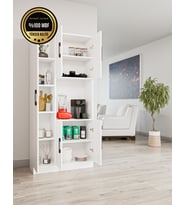 ATLAS Çok Amaçlı Dolap mutfak banyo balkon ' da kullanılabilir (Beyaz)