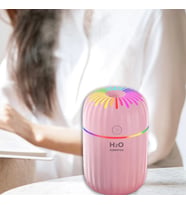 H2O Humidifier  Hava Nemlendirici Buhar Makinesi (Pembe)