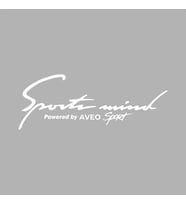 Sports Mind CHEVROLET AVEO Sports Sticker siyah 21x10 CM (Beyaz)