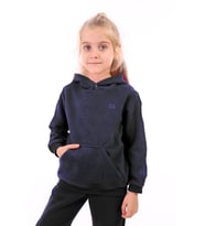 Toontoy Unisex Çocuk Nakışlı Sweatshirt (Saks)