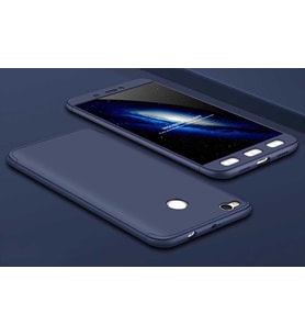 Xiaomi Redmi 4x Kılıf Zore Ays Full Koruma Kılıf (Mavi)