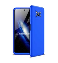 Xiaomi Poco X3 Kılıf Zore Ays Full Koruma Kılıf (Mavi)