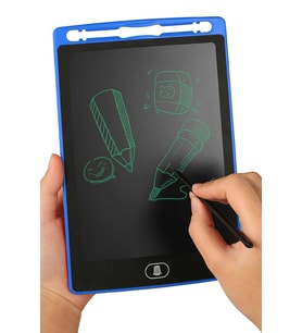 Writing Tablet Lcd 8.5 Inç Dijital Kalemli Çizim Yazı Tahtası Grafik Not Yazma Eğitim Tableti (Mavi)