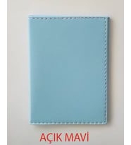 KİŞİYE ÖZEL BASKILI RUHSAT KABI (Açık Mavi)