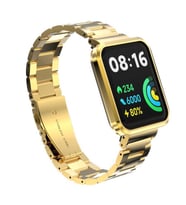 Xiaomi Redmi Watch 2 Lite Zore KRD-60 Metal Kordon (Gold)