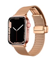 Apple Watch 38mm Zore KRD-85 Metal Kordon (Rose)