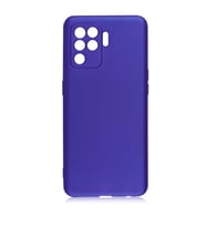 Oppo Reno 5 Lite Kılıf Soft Mat Premier Case (SAKS MAVI)