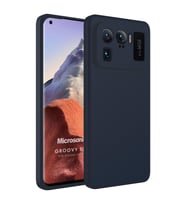 Microsonic Xiaomi Mi 11 Ultra Kılıf Groovy Soft Yeşil (Lacivert)