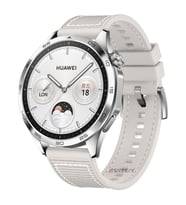 Sneezy Huawei Watch Gt4 46mm İle Uyumlu 22mm Dikiş Desenli Dokuma Silikon Kordon (Günışığı)